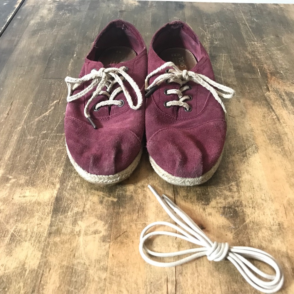 Toms Suede Cordones lace up shoes